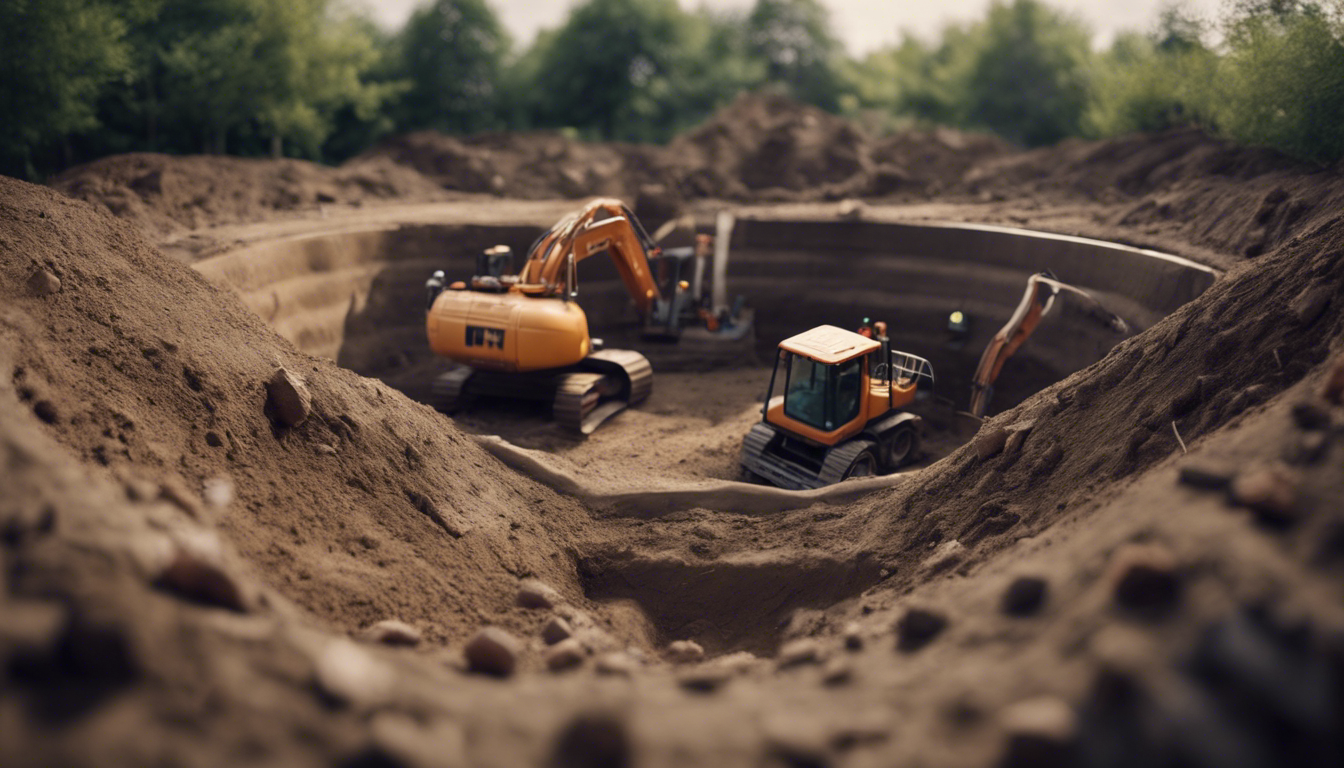 service d'excavation et préparation de site pour installation de fosse septique par des professionnels qualifiés. contactez-nous pour une intervention efficace et adaptée à vos besoins.