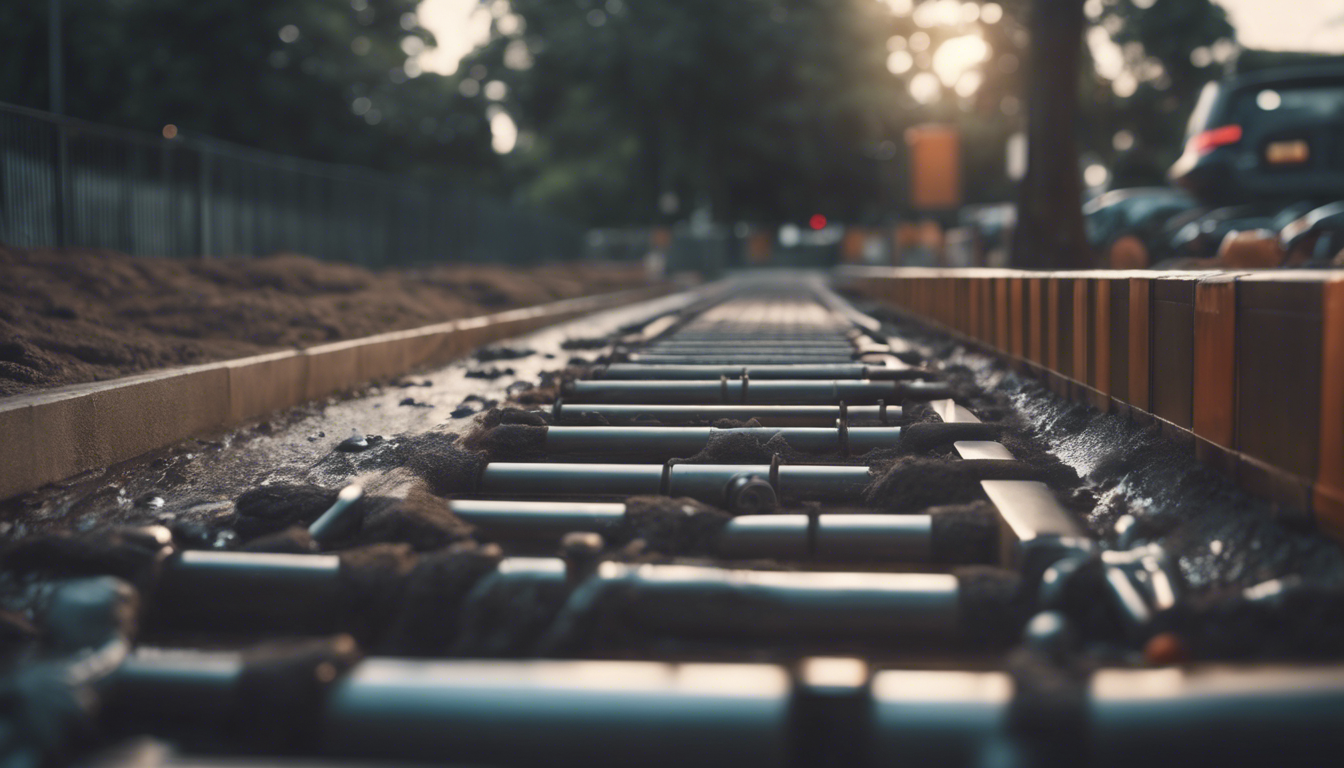 découvrez comment réaliser l'installation d'un système de drainage pour assurer un bon écoulement des eaux dans votre environnement.