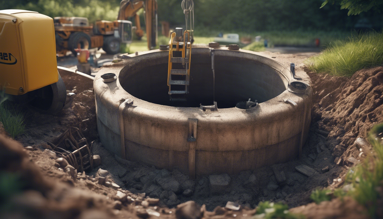 service de réparation et remplacement de fosse septique par des experts qualifiés. contactez-nous pour des solutions efficaces et durables pour votre système d'assainissement.