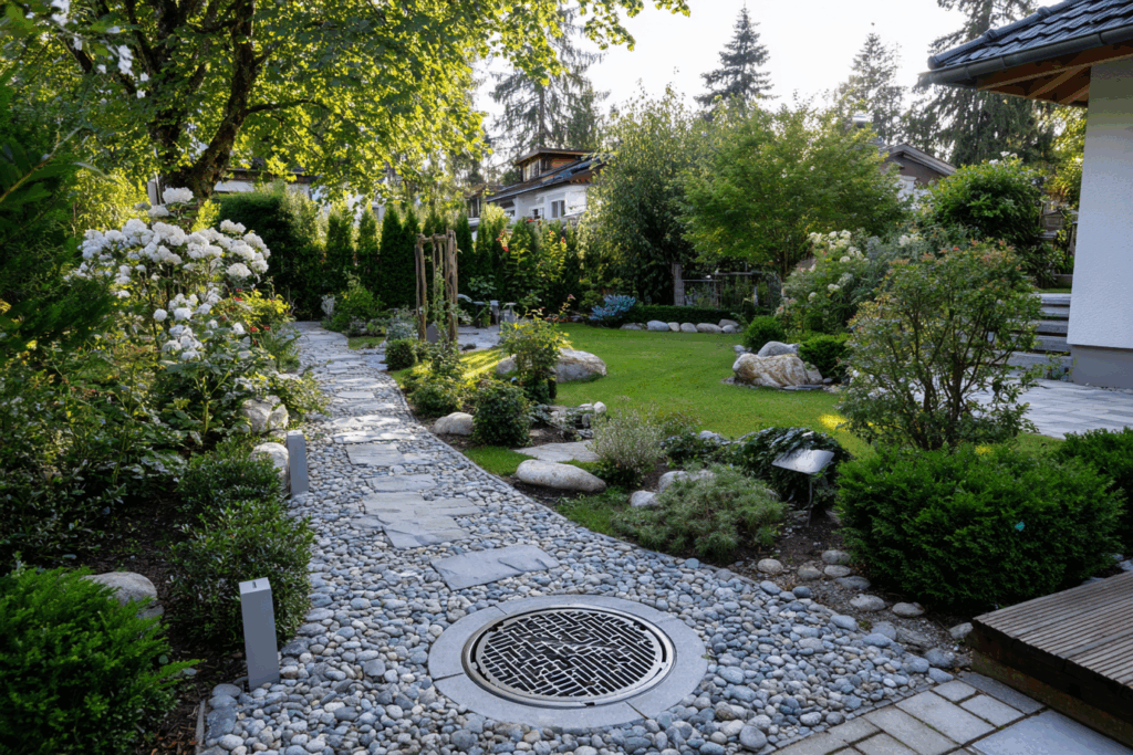 dissimuler fosse septique