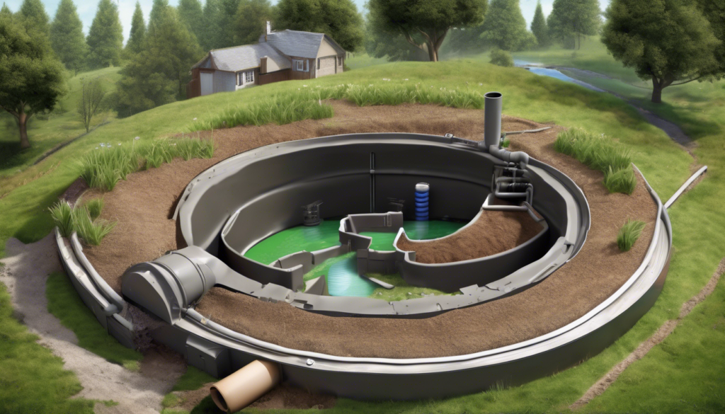 Schéma Installation Fosse Septique Toutes Eaux - Maison Entretien