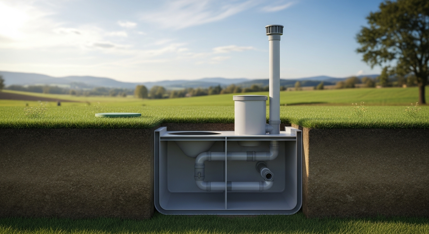 Ventilation fosse septique