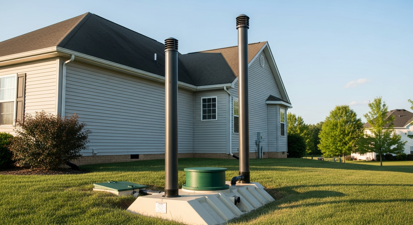 Ventilation fosse septique