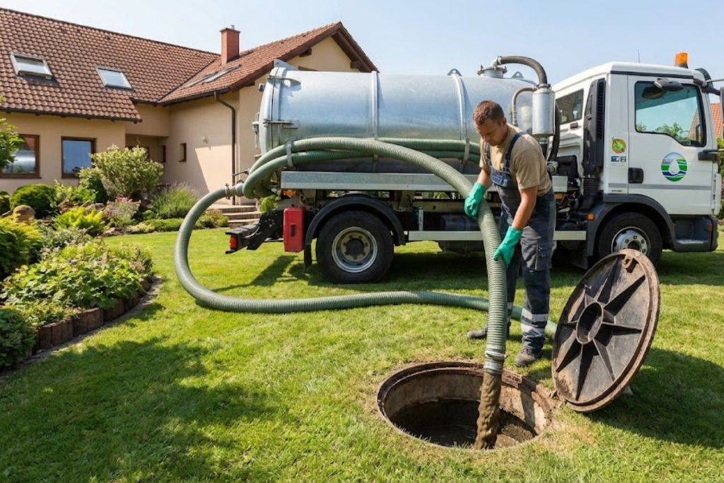 Importance de la vidange d'une fosse septique de 3000 litres