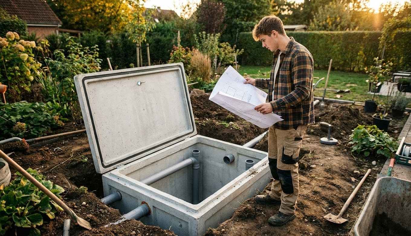 dimensionnement d'une fosse septique