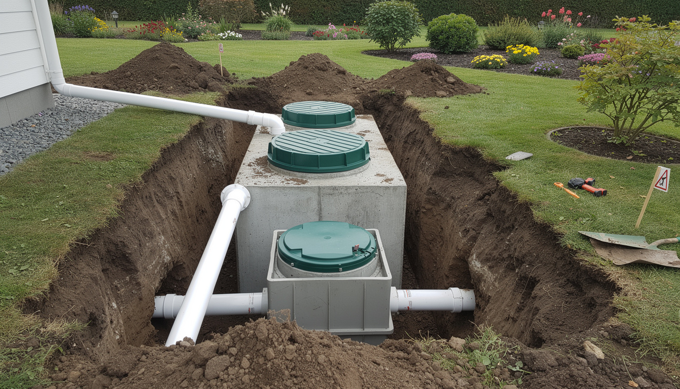 découvrez à quoi ressemble un bon schéma de fosse septique avec bac à graisse, pour assurer une installation efficace et durable de votre système d'assainissement.