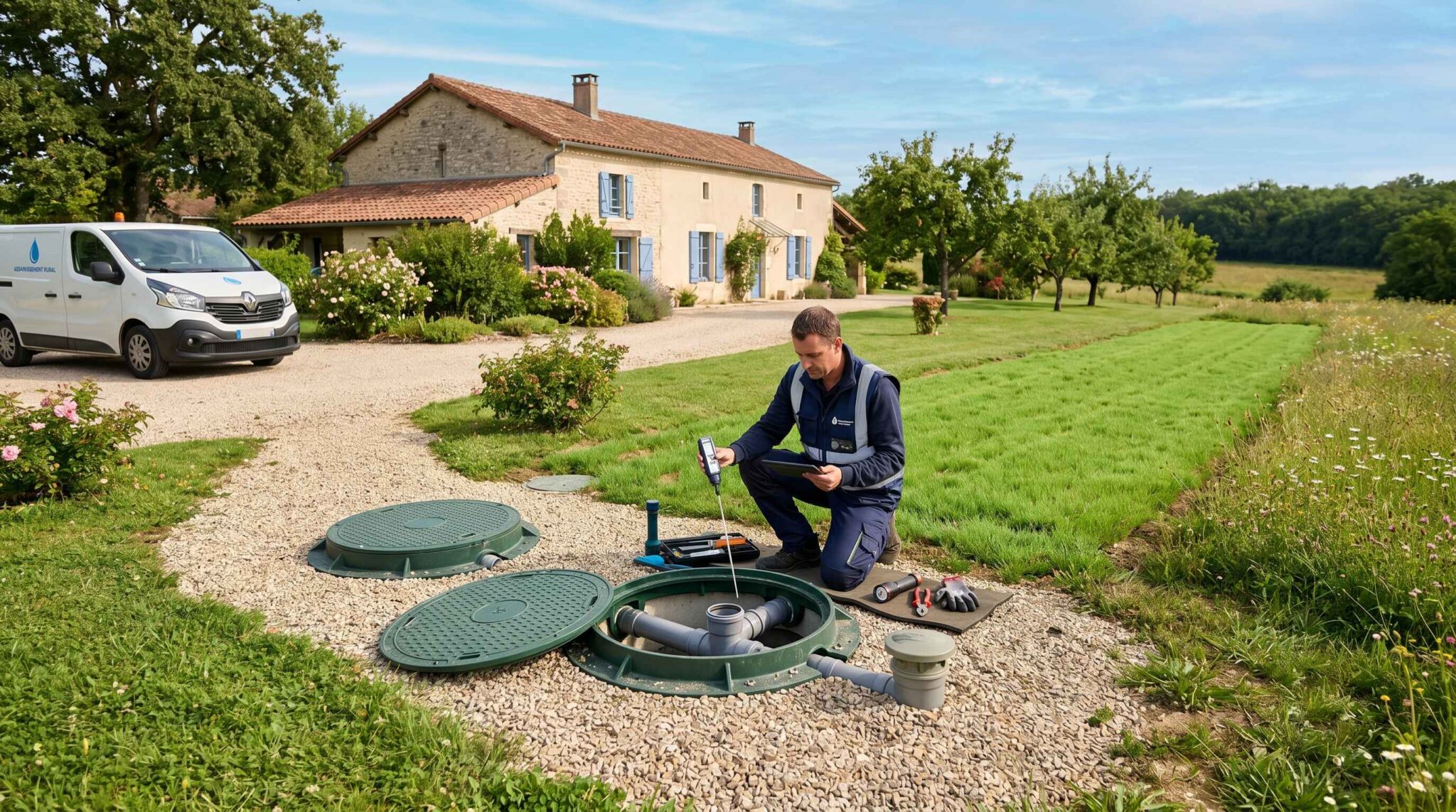 Le volume s'allie à l'efficacité avec la fosse septique de 5000 litres