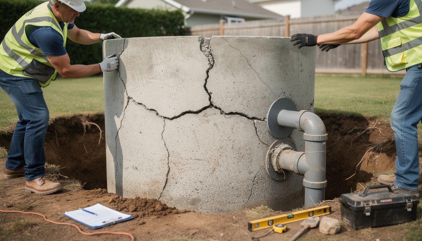 découvrez les raisons pour lesquelles certaines fosses en béton se fissurent avec le temps et apprenez comment prévenir ces dégradations pour assurer leur durabilité.