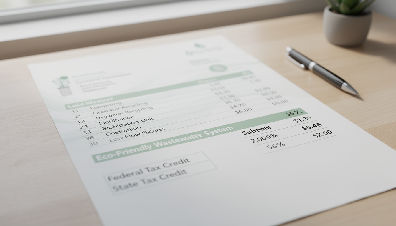 découvrez comment financer votre projet d'assainissement grâce aux prêts adaptés et aux crédits d'impôt disponibles pour alléger vos coûts.