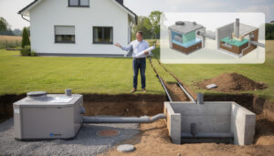 découvrez comment choisir entre une micro-station et une fosse toutes eaux pour votre installation d'assainissement, en comparant leurs avantages, coûts et exigences d'entretien.