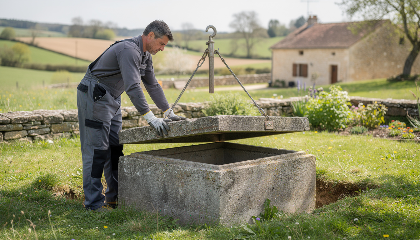 découvrez comment localiser et ouvrir facilement le couvercle en béton d'une fosse enterrée en dordogne grâce à nos conseils pratiques et sécurisés.