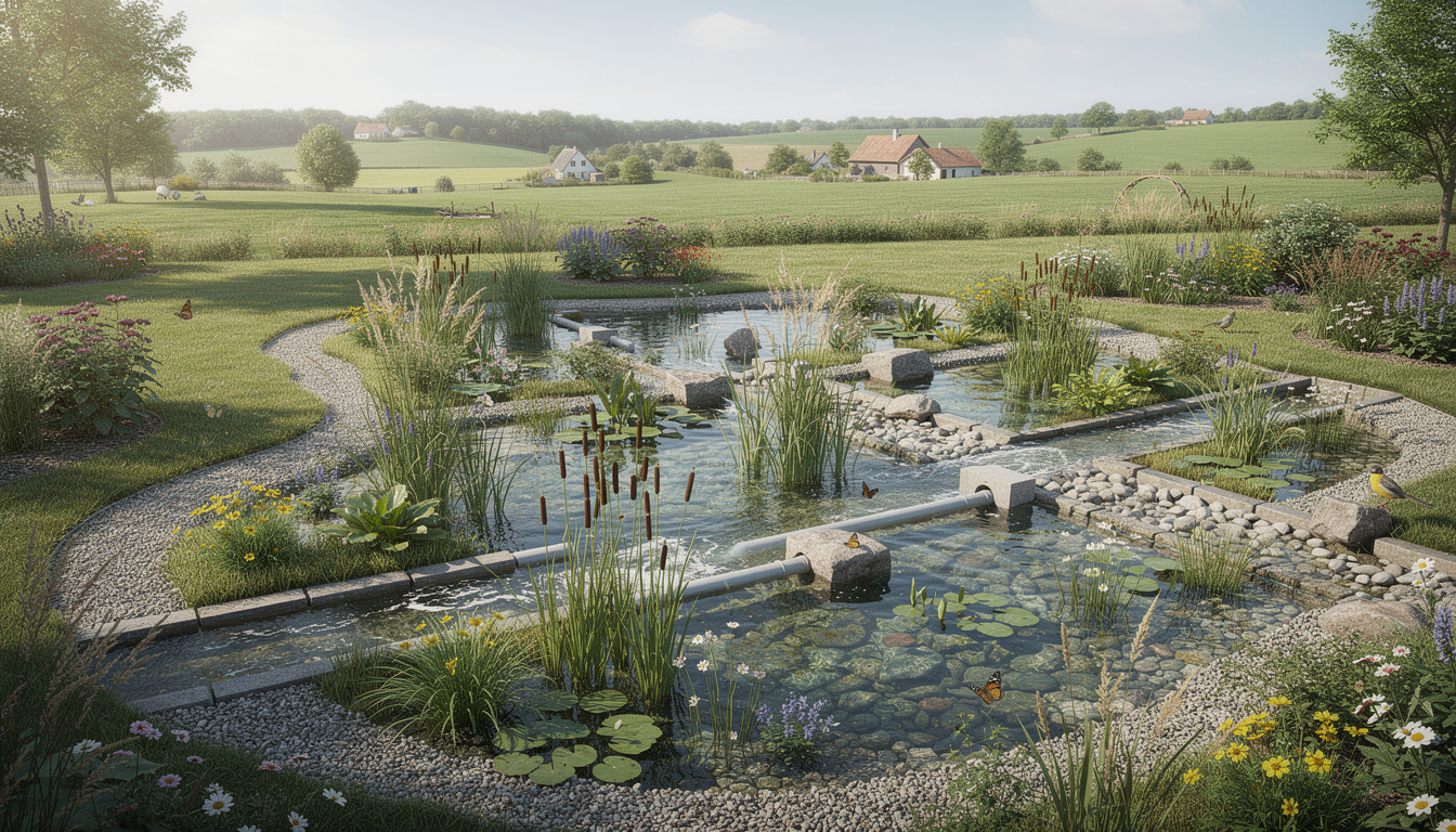 découvrez le fonctionnement d'un jardin d’assainissement et ses bienfaits pour un traitement écologique et efficace des eaux usées, favorisant la biodiversité et la qualité de l'environnement.