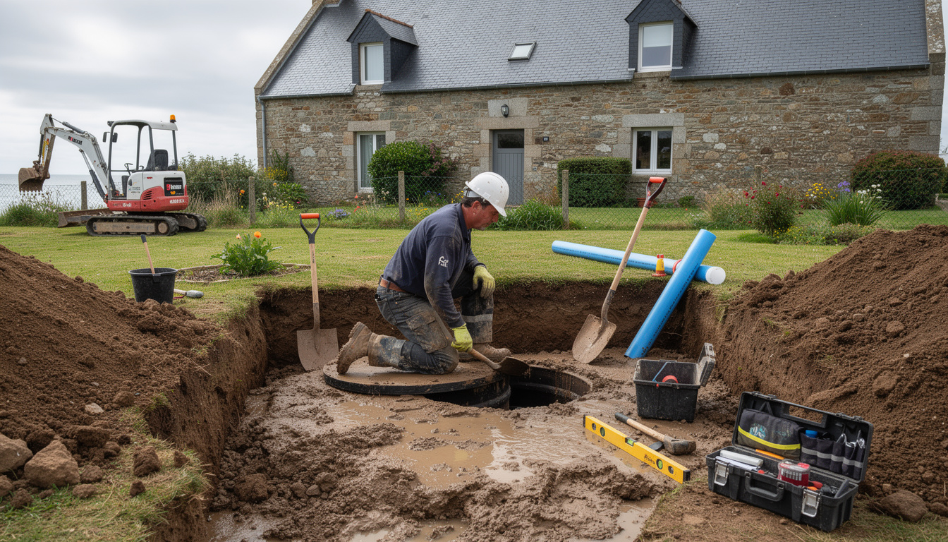découvrez les spécificités de la rénovation des fosses septiques en bretagne et les particularités de l'assainissement non collectif dans cette région.