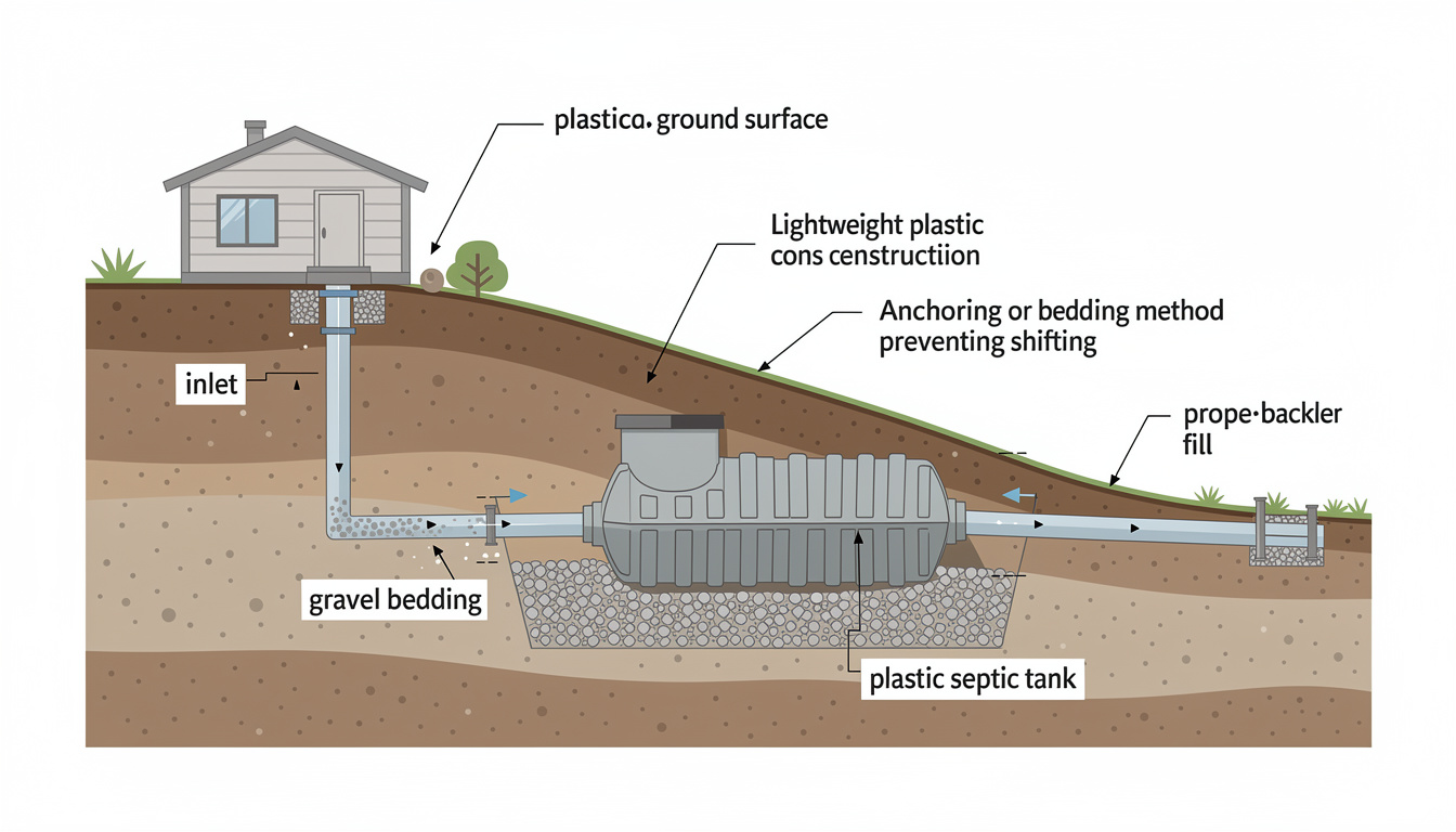 découvrez l'efficacité des fosses septiques en plastique pour la gestion durable des eaux usées, leurs avantages, inconvénients et conseils d'installation.