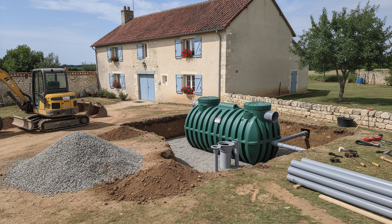 découvrez tout ce qu'il faut savoir sur le coût et l'installation d'une fosse septique en 2026 : conseils, tarifs, démarches et obligations pour un projet réussi.