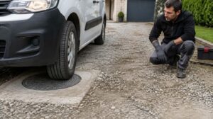 Béton, fonte ou PEHD – Quel couvercle de fosse septique résiste au passage d’un véhicule ?