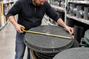 avant d’acheter un couvercle de fosse septique en pvc chez brico dépôt, vérifiez le diamètre, la compatibilité, la résistance et les normes de sécurité.