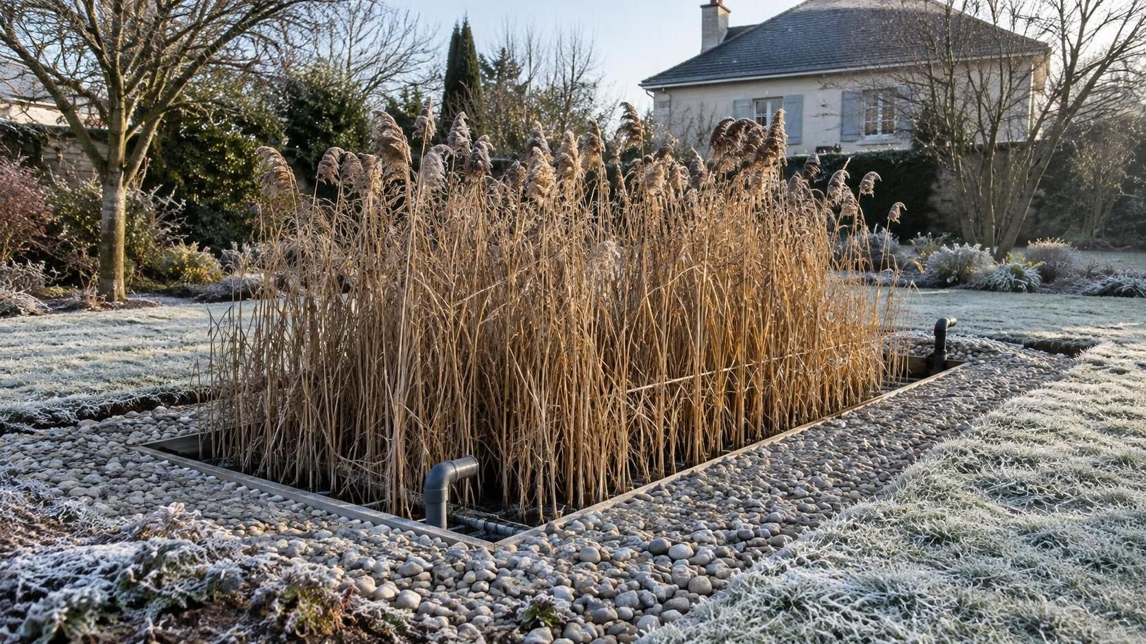 découvrez comment la phytoépuration fonctionne en hiver, l’effet du froid sur les plantes et les solutions pour maintenir un traitement efficace.