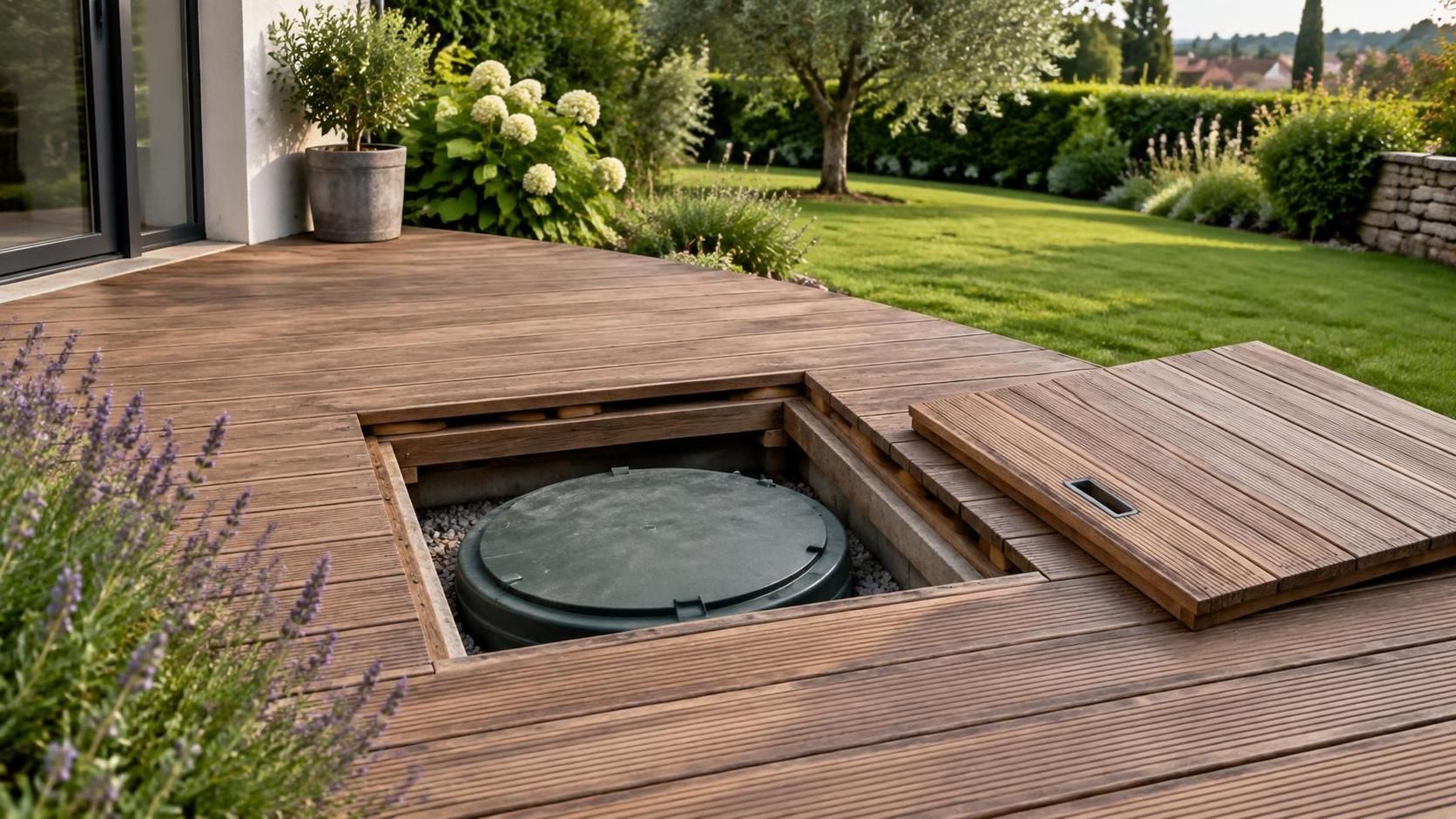 découvrez si un couvercle de fosse septique peut se trouver sous une terrasse et quelles règles respecter pour garantir l’accès, la sécurité et l’entretien.