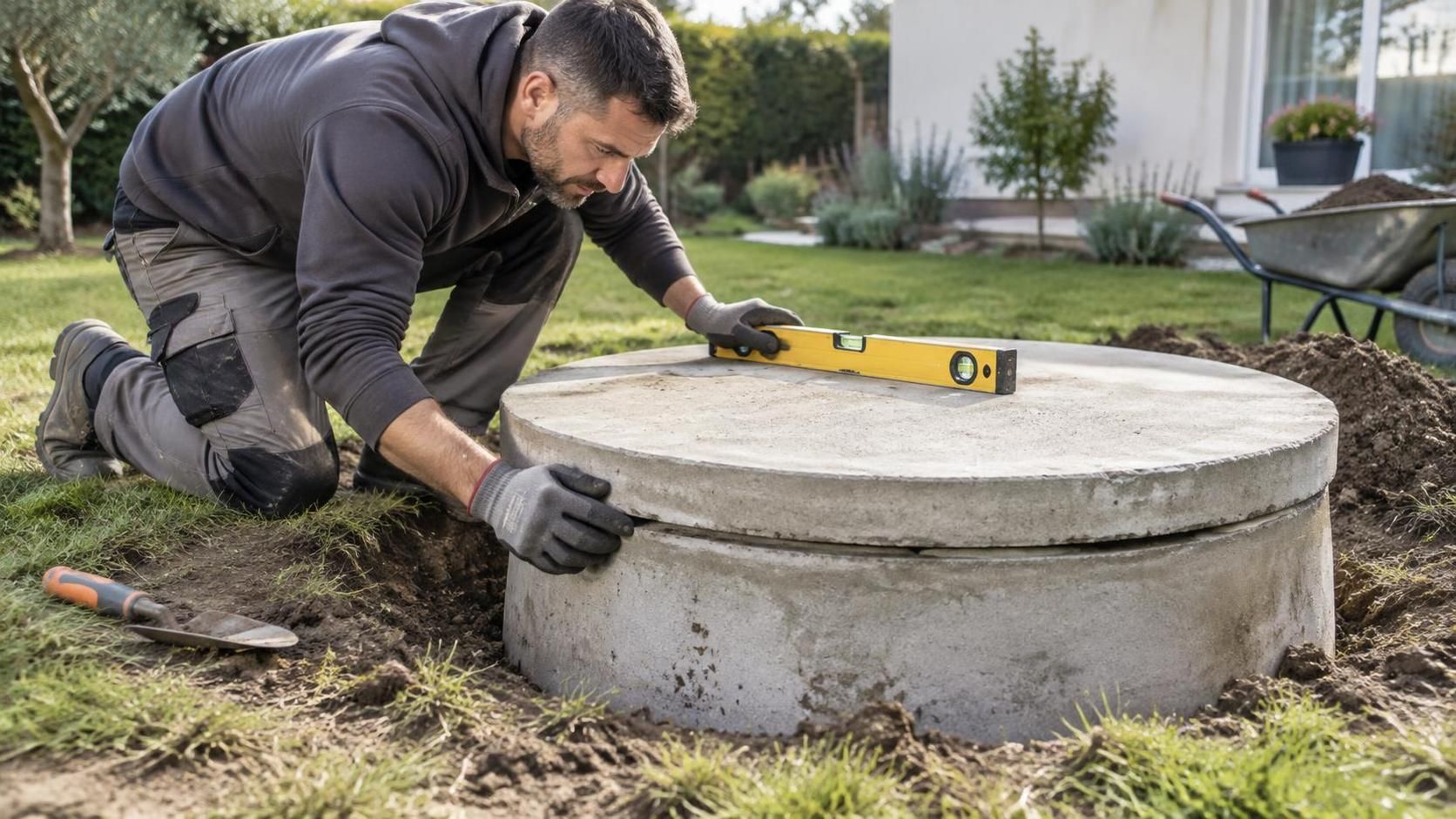 découvrez quand choisir un couvercle de fosse septique en béton de 100 cm et comment l’installer en toute sécurité, étape par étape.
