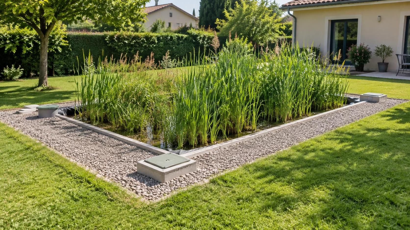 découvrez quelle surface prévoir pour une phytoépuration : dimensions du filtre planté, critères de calcul et facteurs qui influencent son emprise au sol.