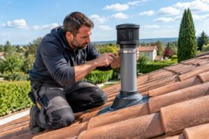 découvrez comment vérifier et améliorer la ventilation de votre fosse septique pour éliminer les mauvaises odeurs qui remontent sur le toit.