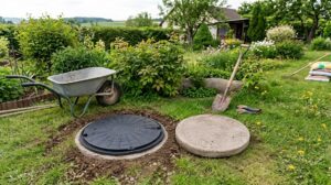 couvercle fosse septique béton ou plastique