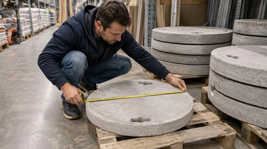 couvercle fosse septique en béton