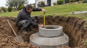 hauteur rehausse fosse septique